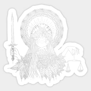 Justice Sticker